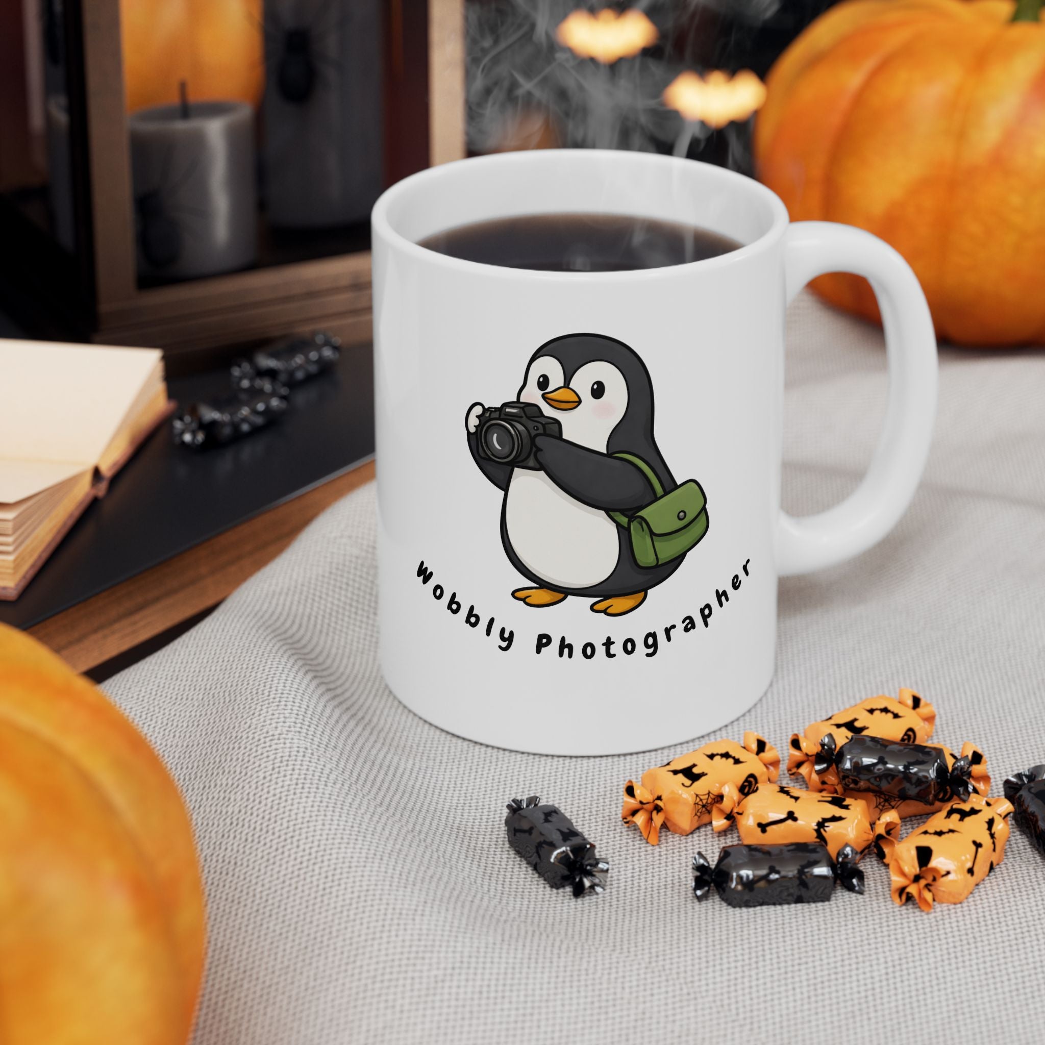 "Wobbly Photographer" Coffee Cup (11oz, 15oz)