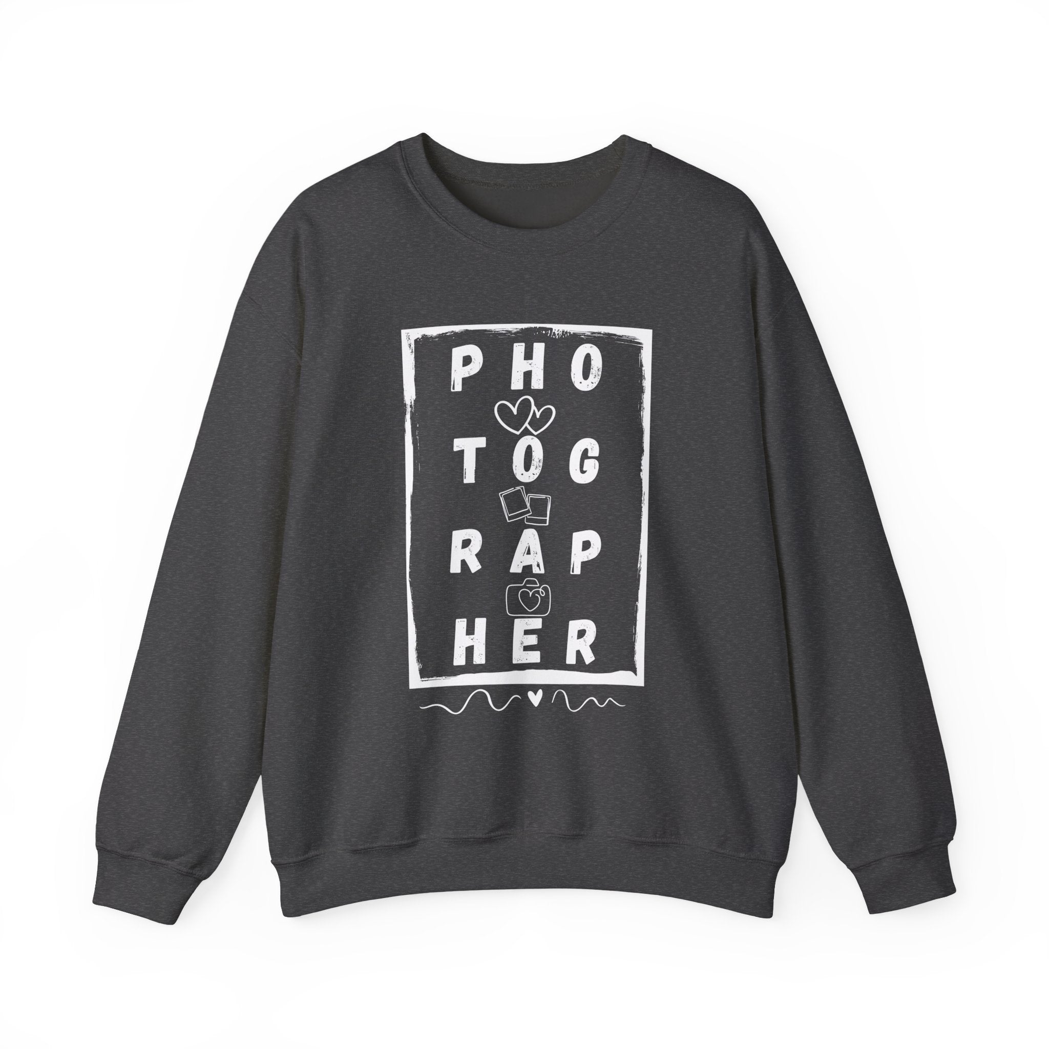 Photographer Graphic Crewneck Sweatshirt