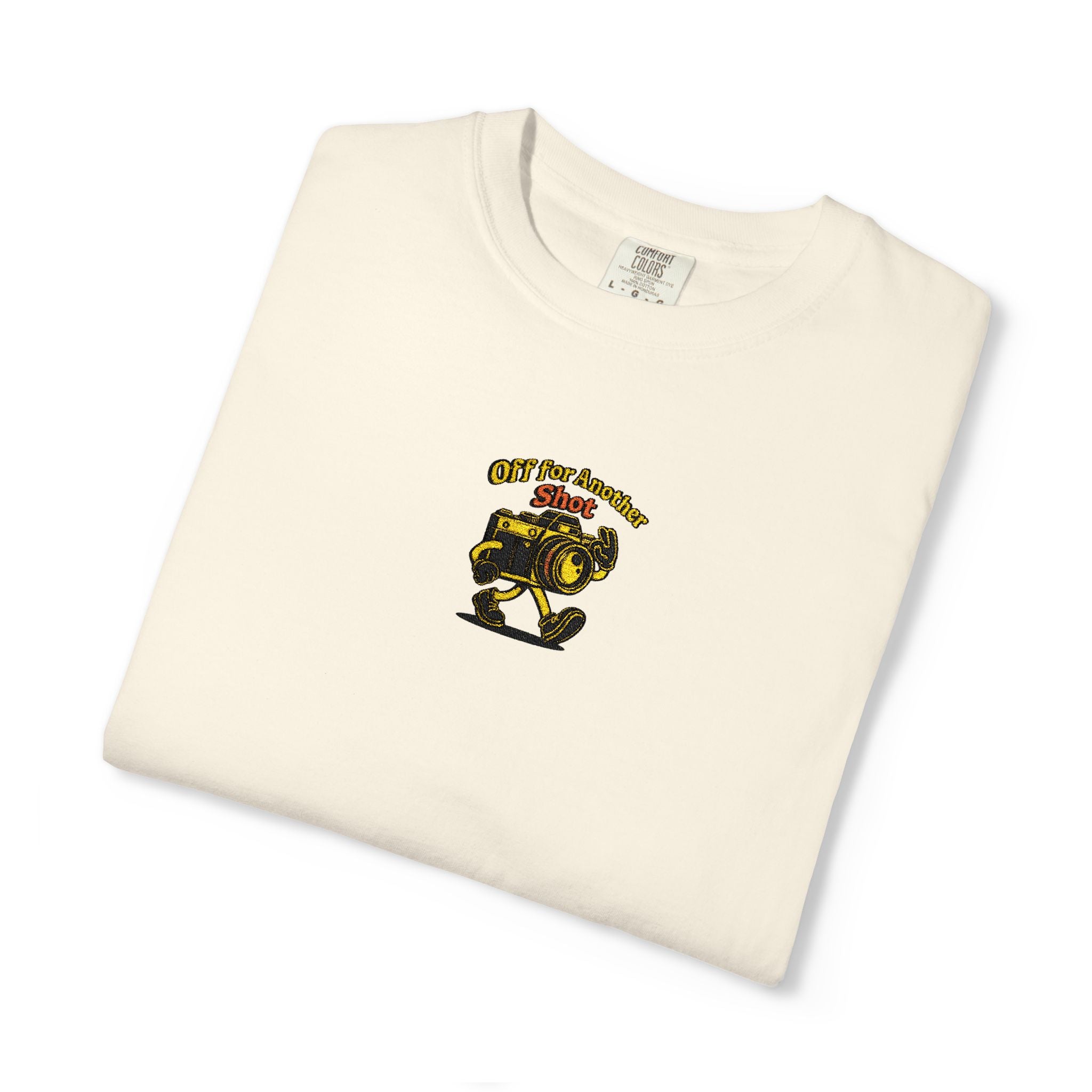 Off For Another Shot Embroidery T-shirt