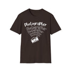 Photographer Camera Retroscript Graphic T‑Shirt