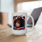 Camera Dog Design Coffee Cup (11oz, 15oz)