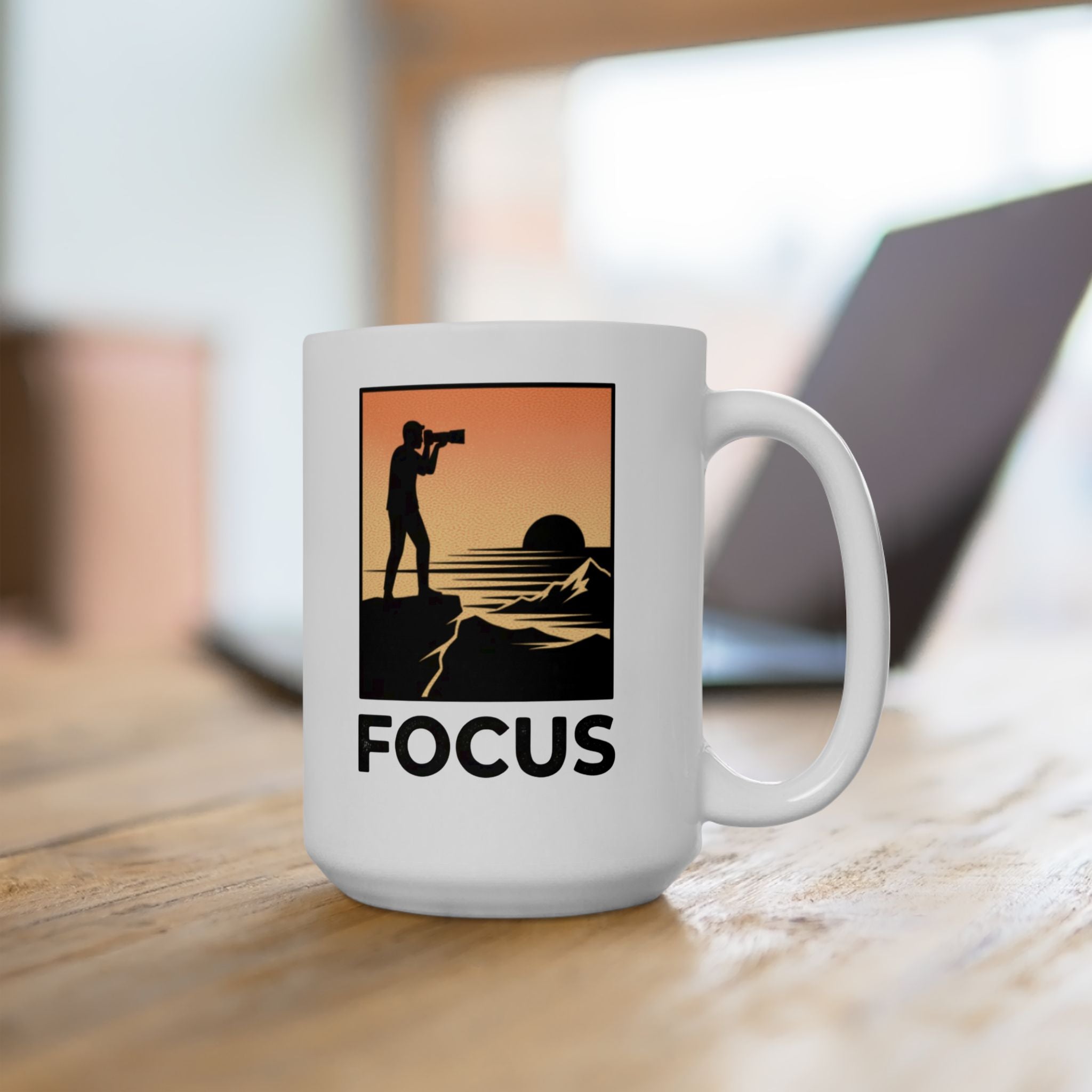 "FOCUS" Coffee Mug (11oz, 15oz)