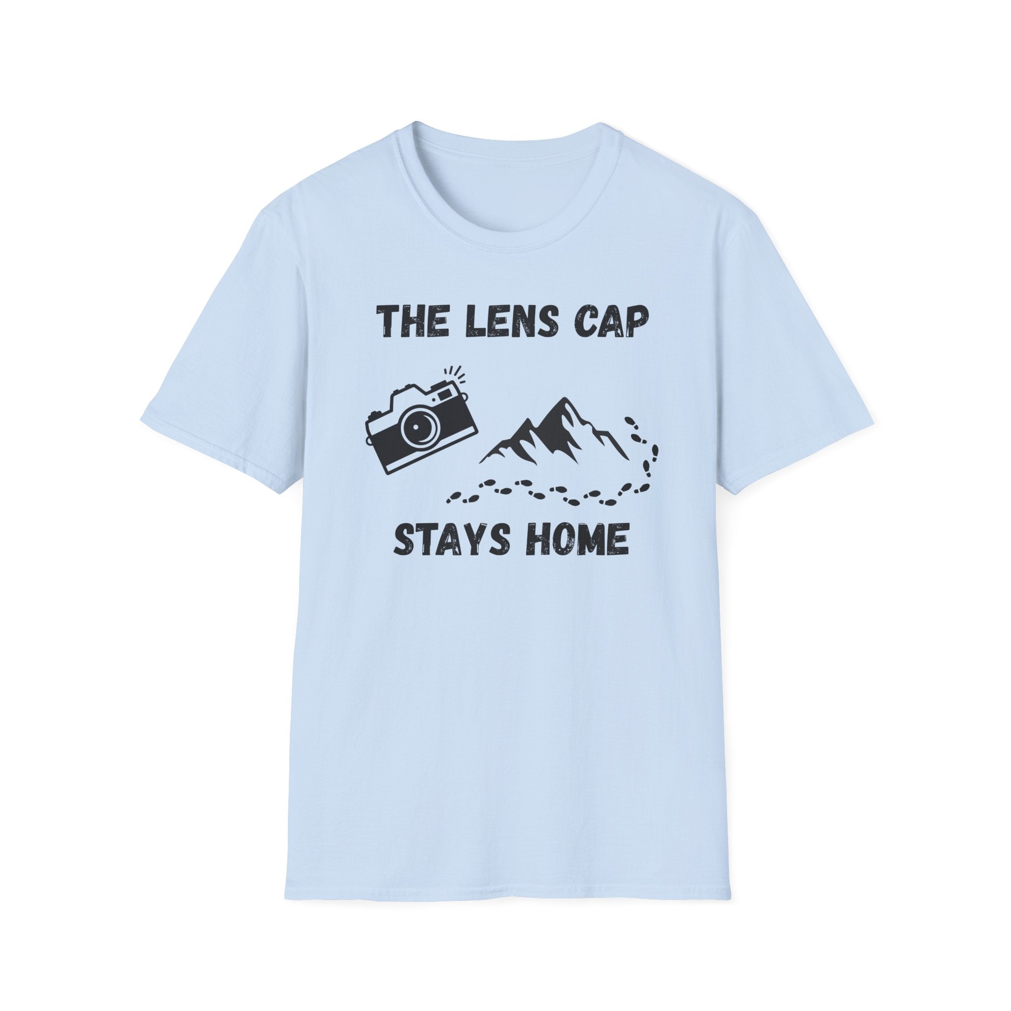The Lens Cap Stays Home T-Shirt