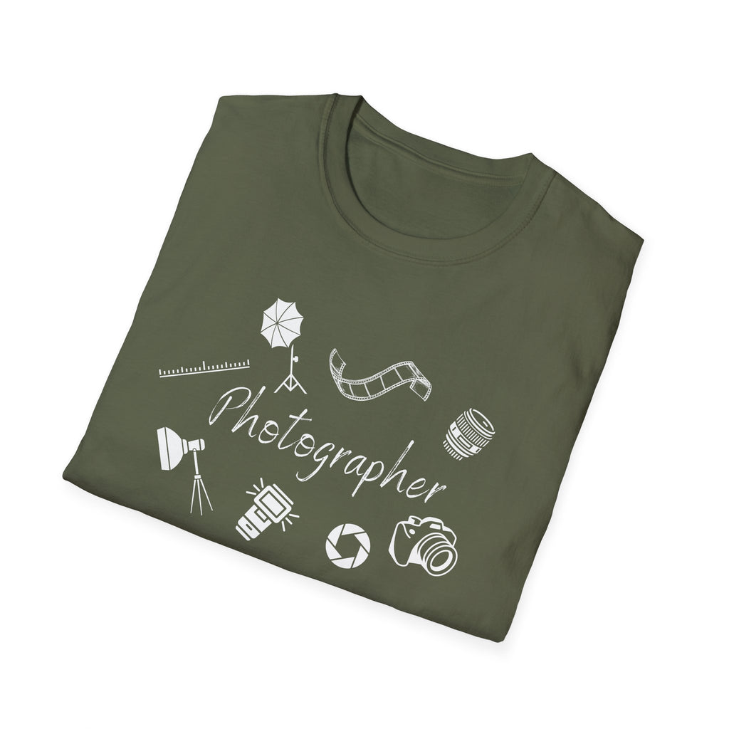 Photographer Camera Gear T-Shirt