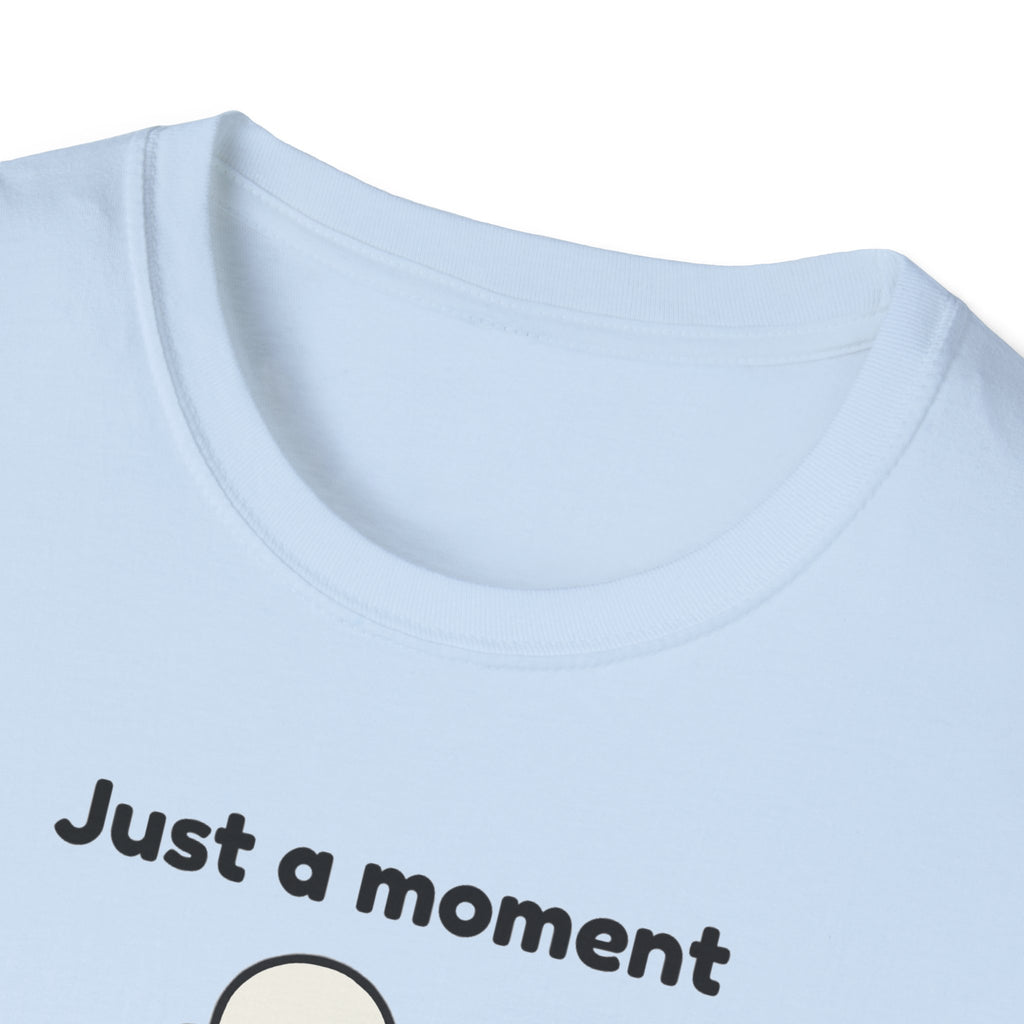 Duck Photographer T‑Shirt — "Just a moment, let me take a quackshot" Cute Animal Photography Tee