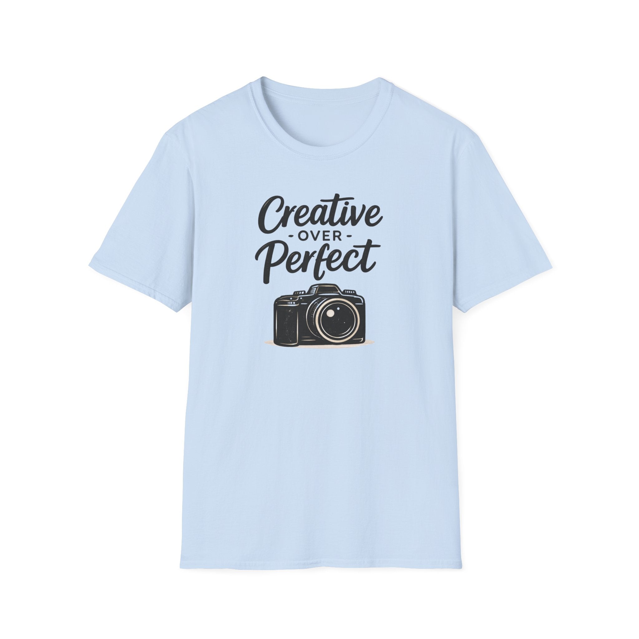 Creative Over Perfect Camera T-Shirt