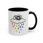 Rainbow Camera Coffee Mug — Photography Lover Accent Mug (11/15oz)