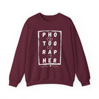 Photographer Graphic Crewneck Sweatshirt