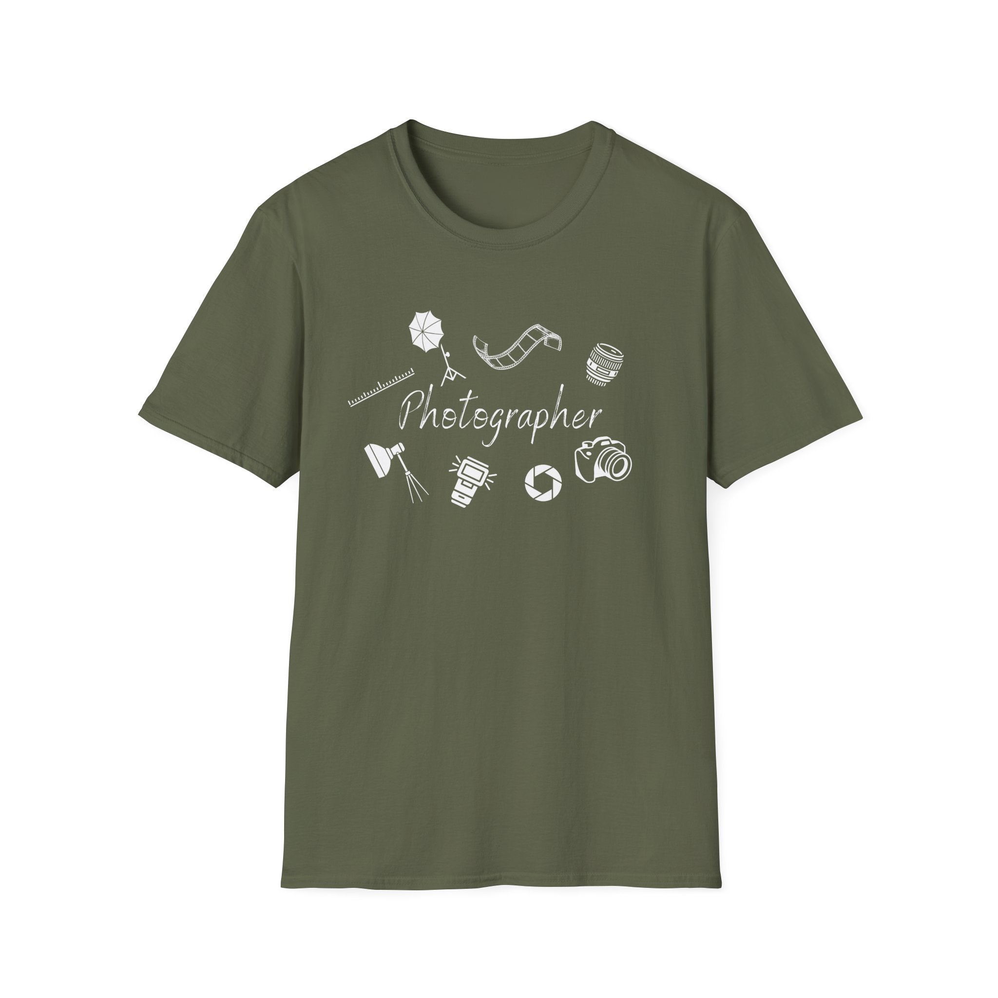 Photographer Camera Gear T-Shirt