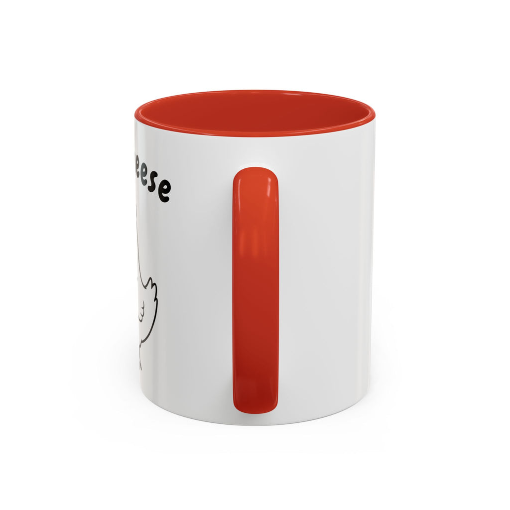 Chicken With Camera Accent Coffee Mug (11, 15oz)