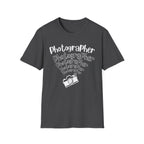 Photographer Camera Retroscript Graphic T‑Shirt