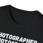 Photographer Vintage Camera T-Shirt
