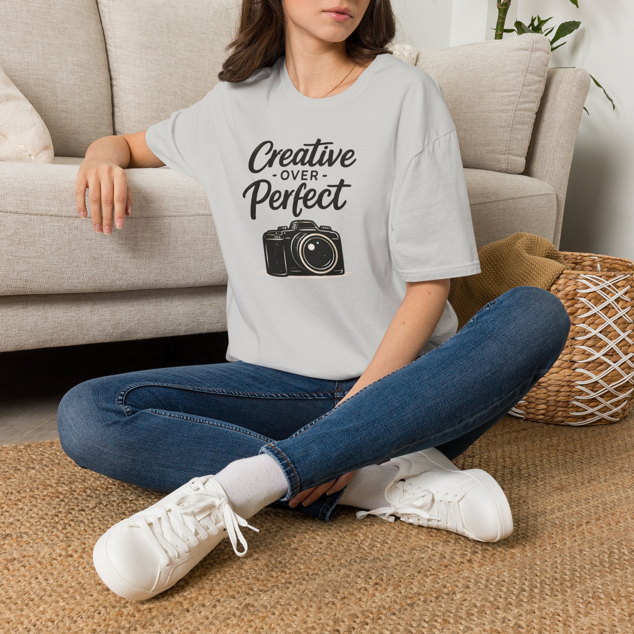 Creative Over Perfect Camera T-Shirt