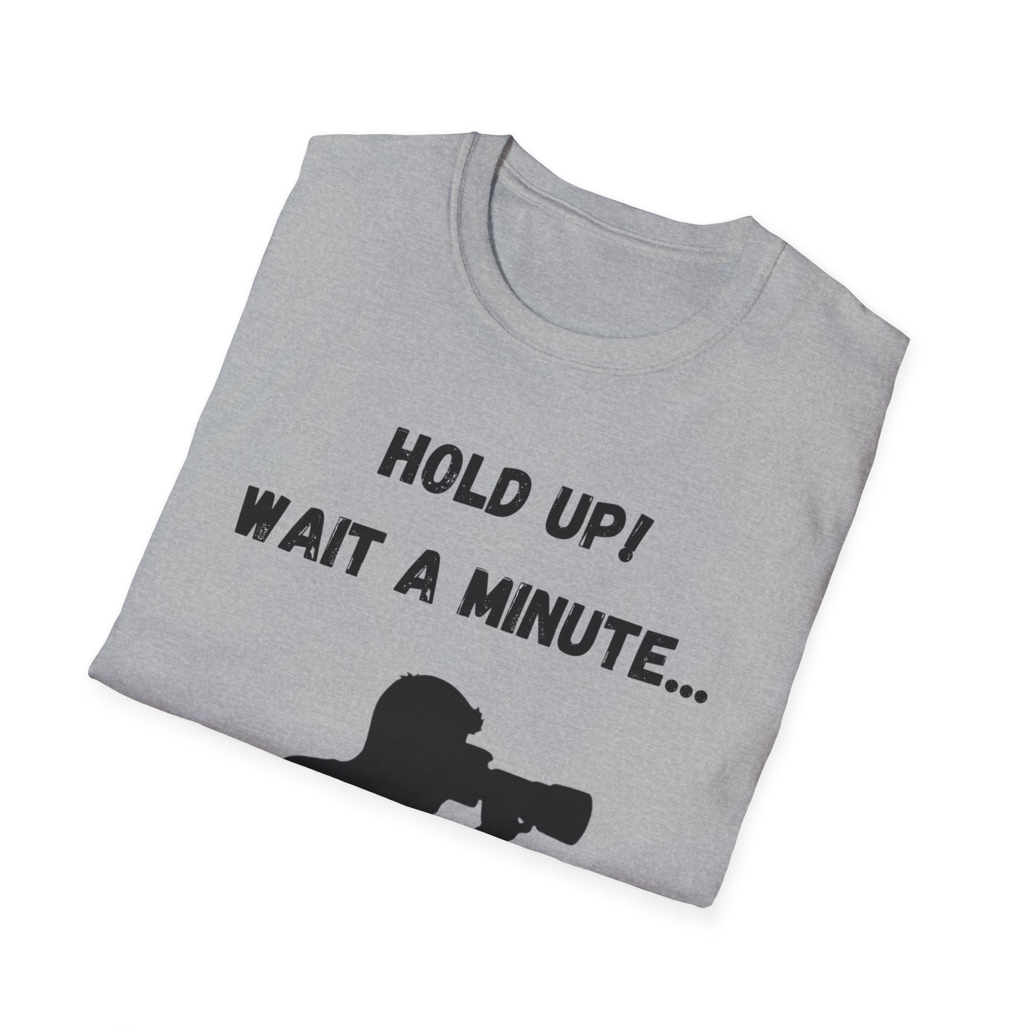 Hold Up Wait A Minute I See A Squirrel T-Shirt