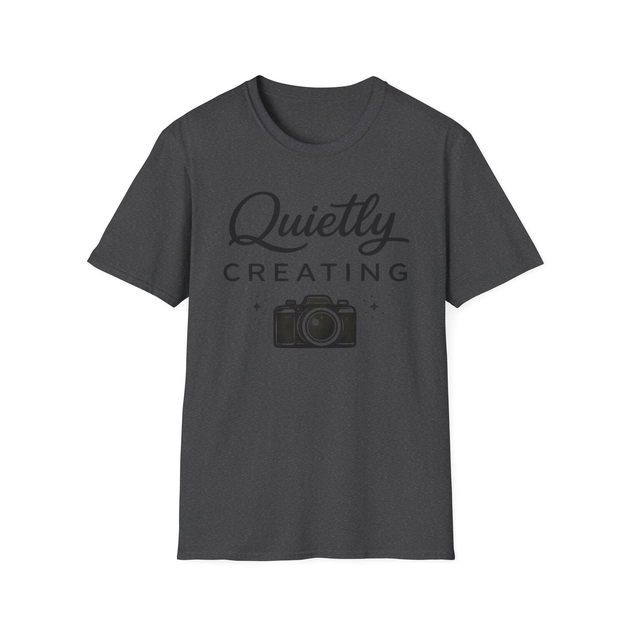Quietly Creating Camera T-Shirt