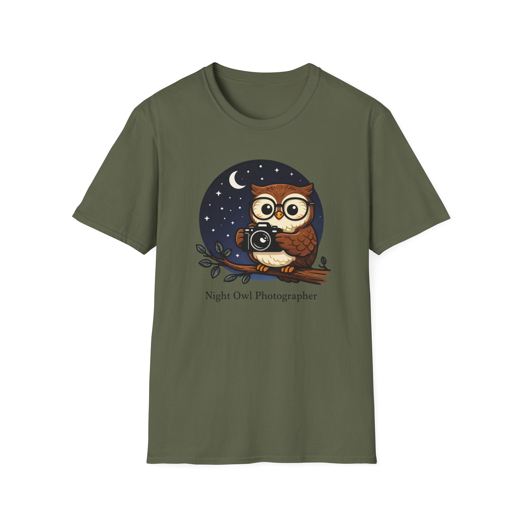 Night Owl Photographer T-Shirt