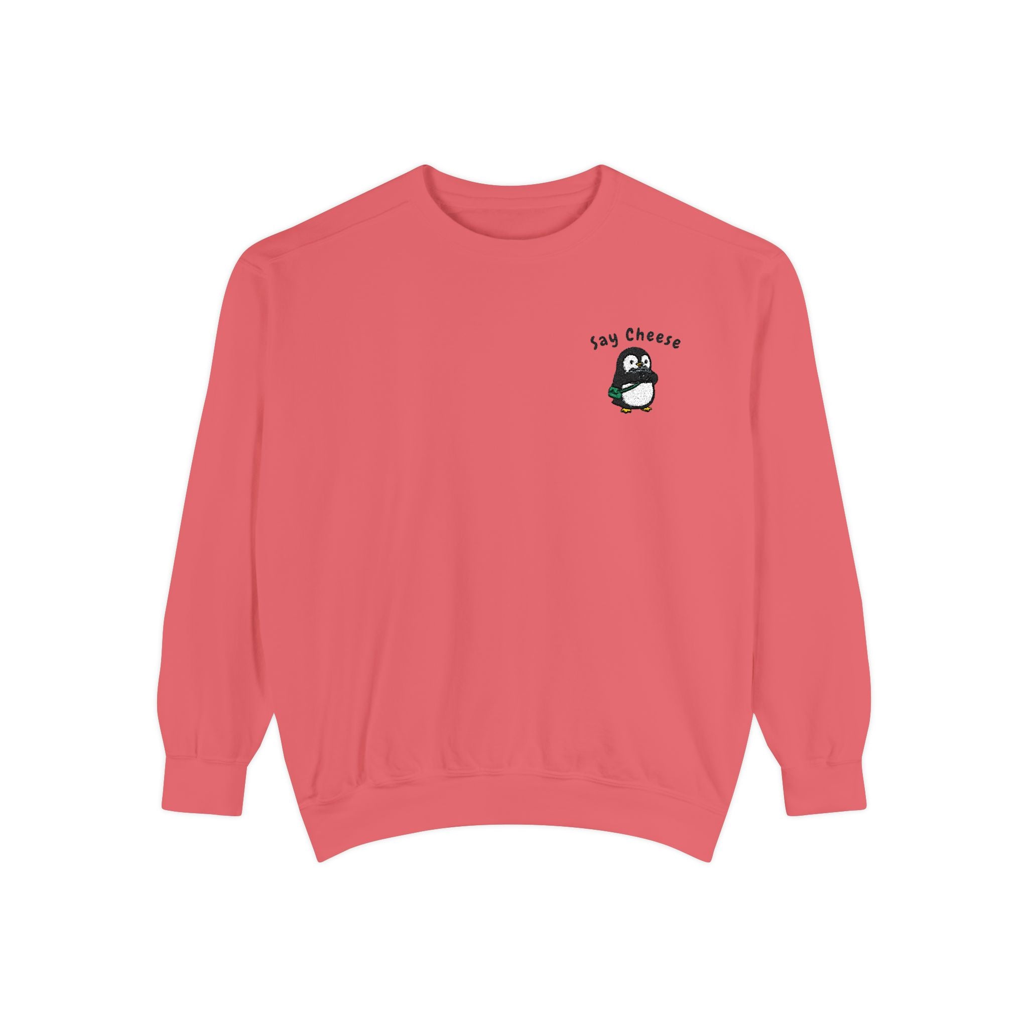 Say Cheese Penguin Sweatshirt