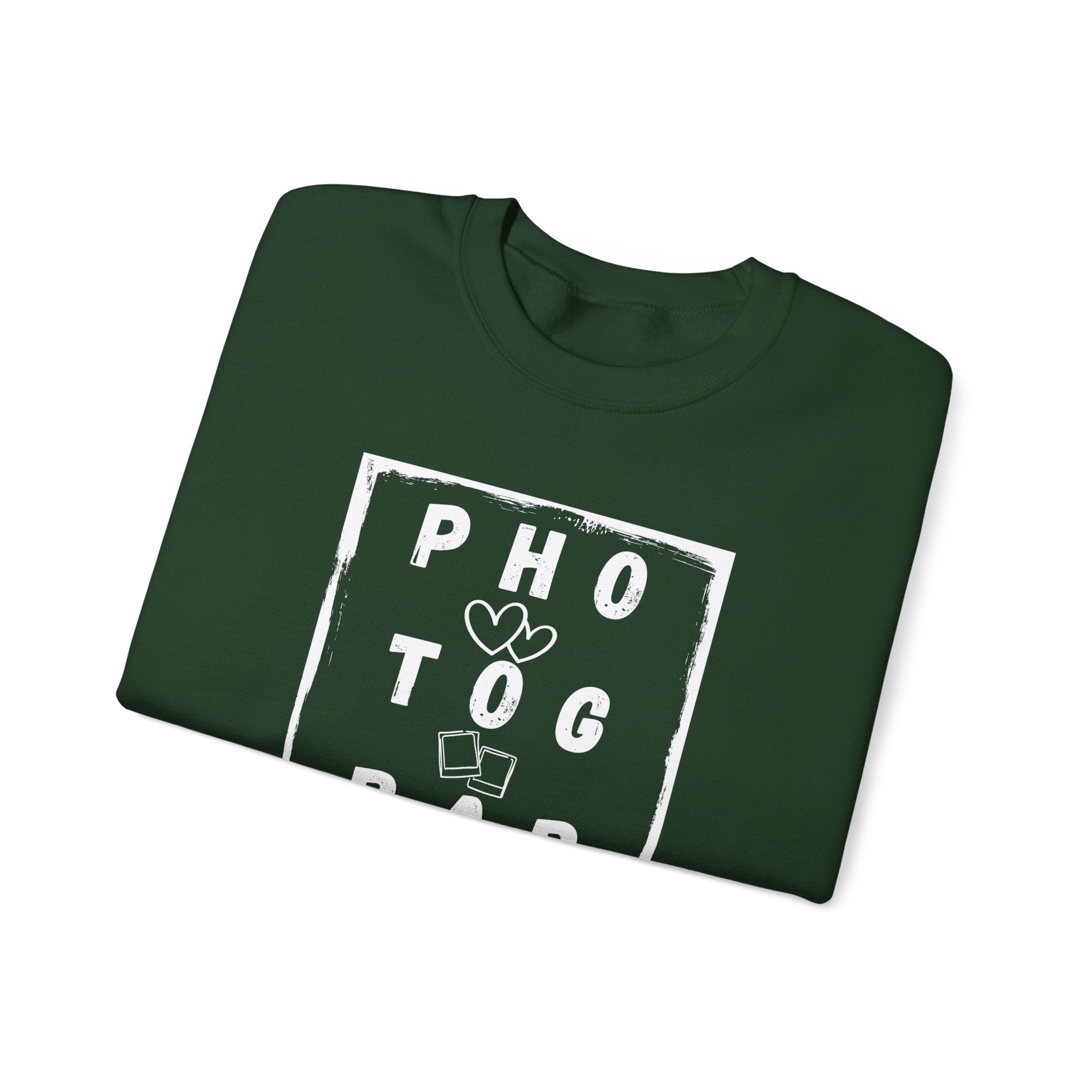 Photographer Graphic Crewneck Sweatshirt