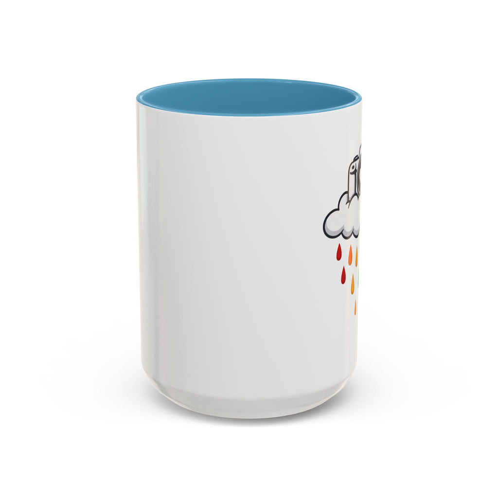 Rainbow Camera Coffee Mug — Photography Lover Accent Mug (11/15oz)
