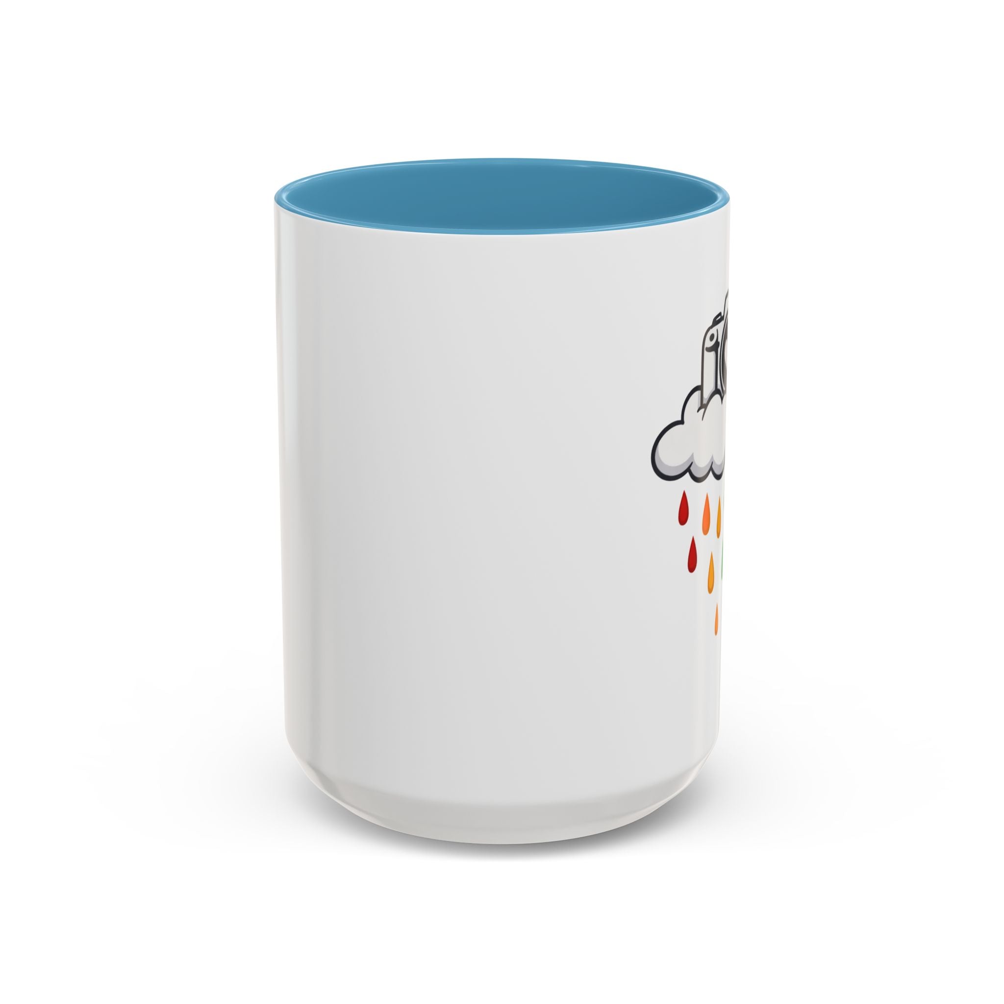 Rainbow Camera Coffee Mug — Photography Lover Accent Mug (11/15oz)
