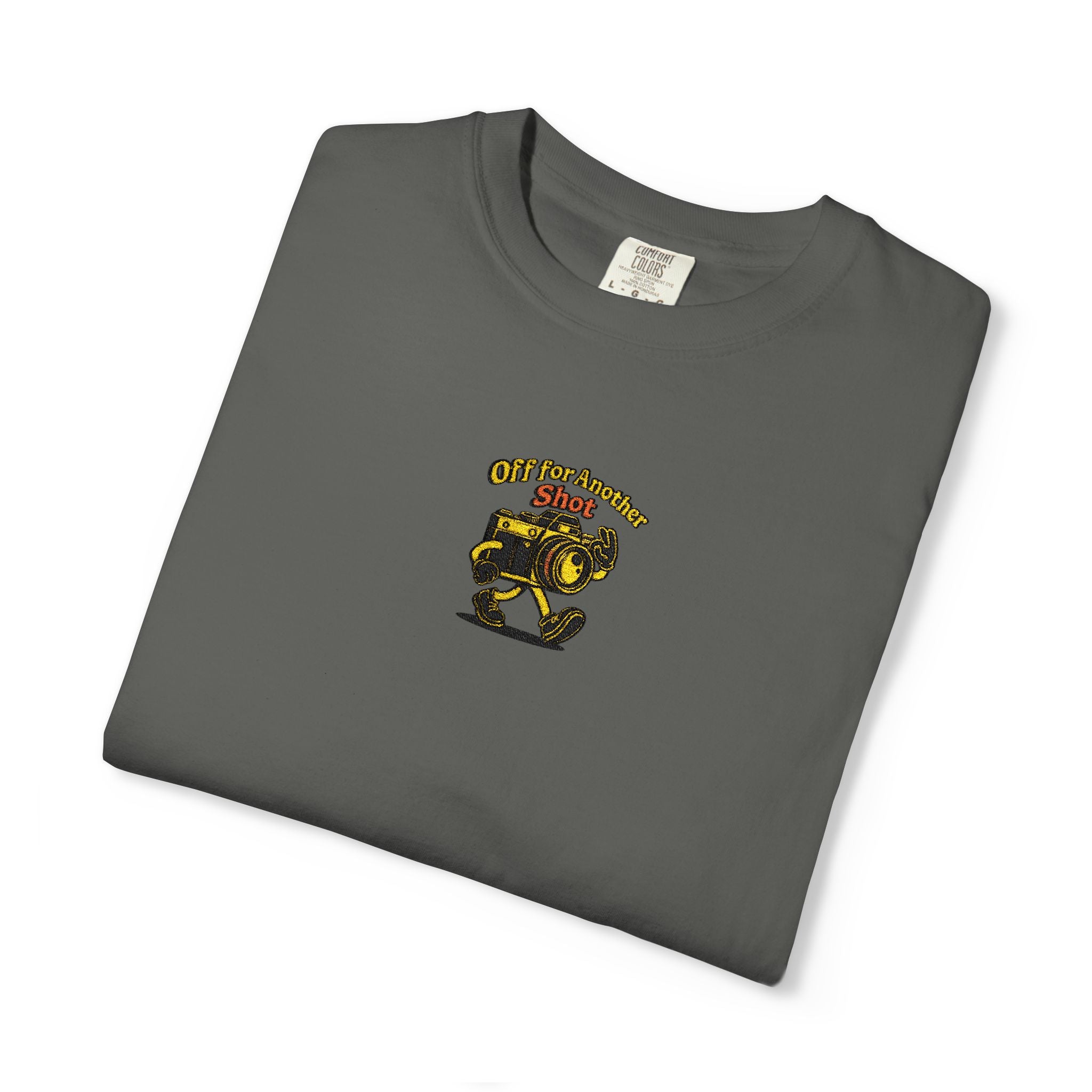 Off For Another Shot Embroidery T-shirt