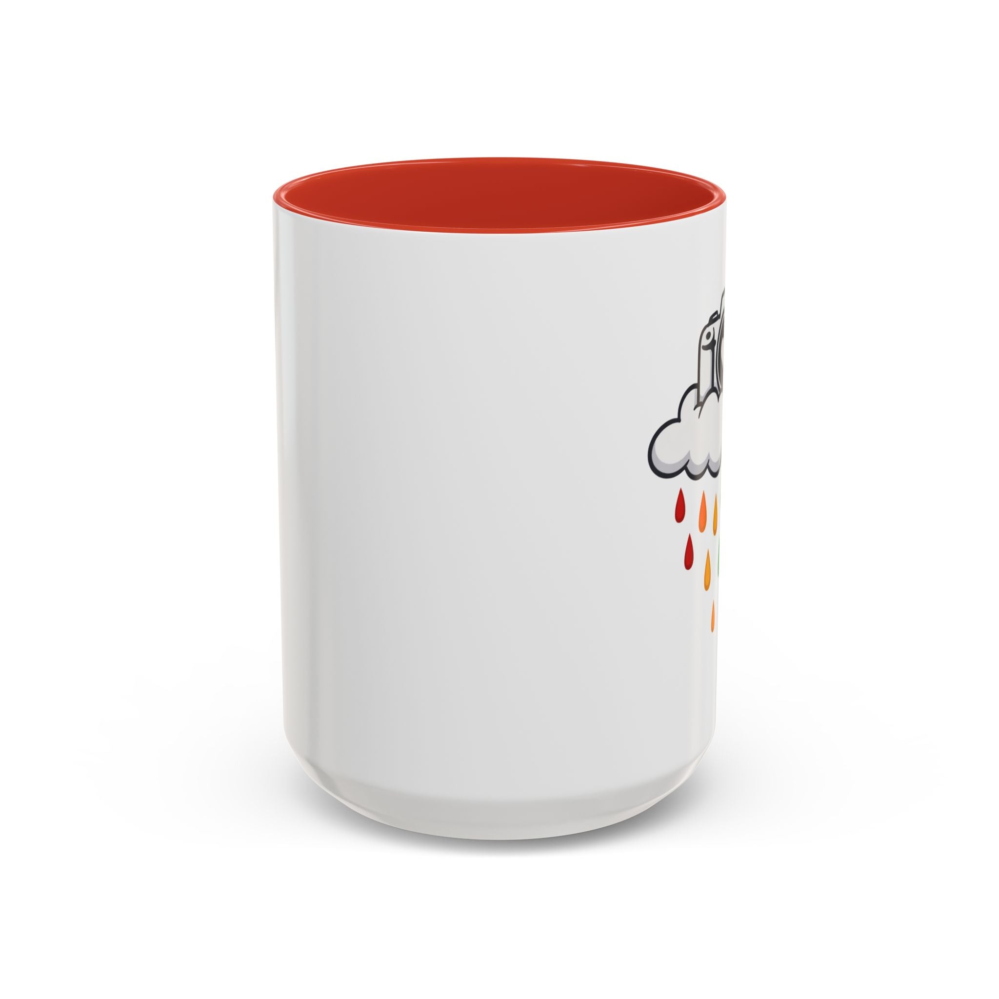 Rainbow Camera Coffee Mug — Photography Lover Accent Mug (11/15oz)