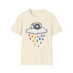 Rainbow Rain Camera T-Shirt