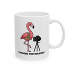Funny Female Photographer Mug – Cute Camera Illustration Coffee Cup (11oz & 15oz)