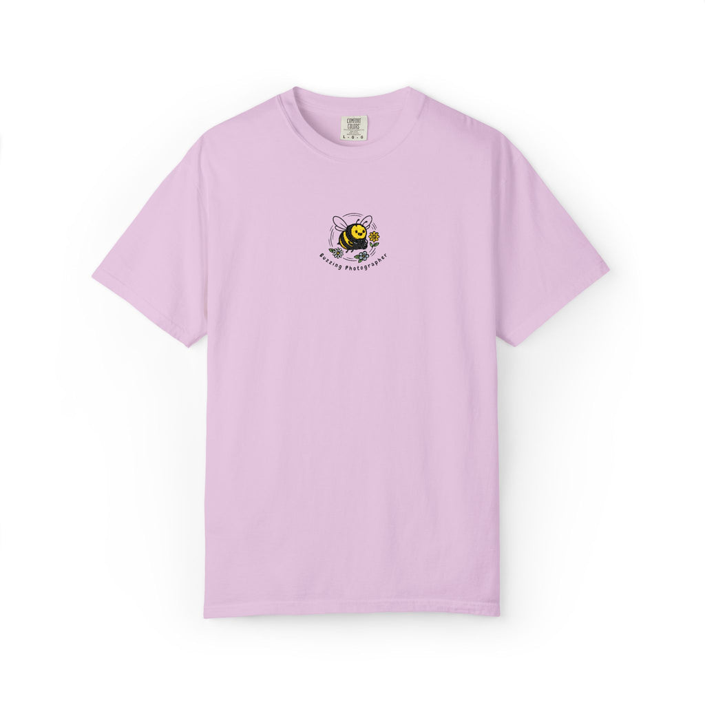 Buzzing Photographer Embroidery T-Shirt