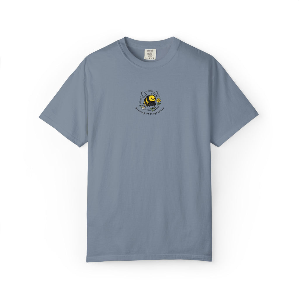 Buzzing Photographer Embroidery T-Shirt