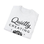 Quietly Creating Camera T-Shirt