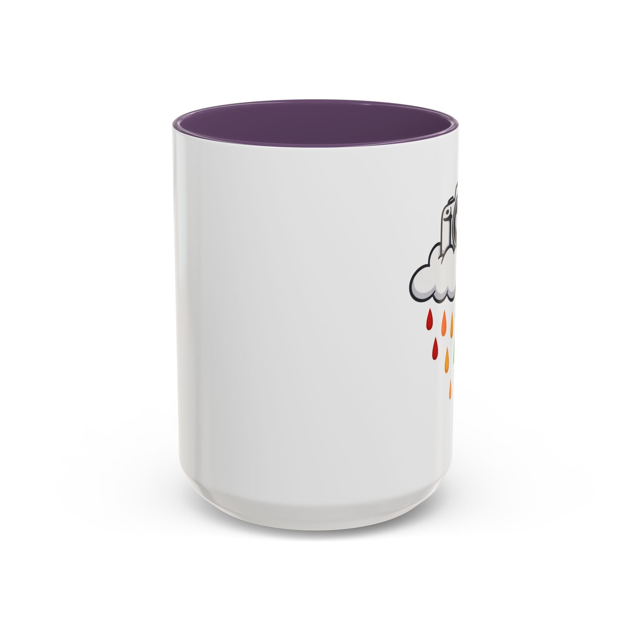 Rainbow Camera Coffee Mug — Photography Lover Accent Mug (11/15oz)