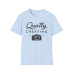 Quietly Creating Camera T-Shirt