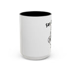 Chicken With Camera Accent Coffee Mug (11, 15oz)