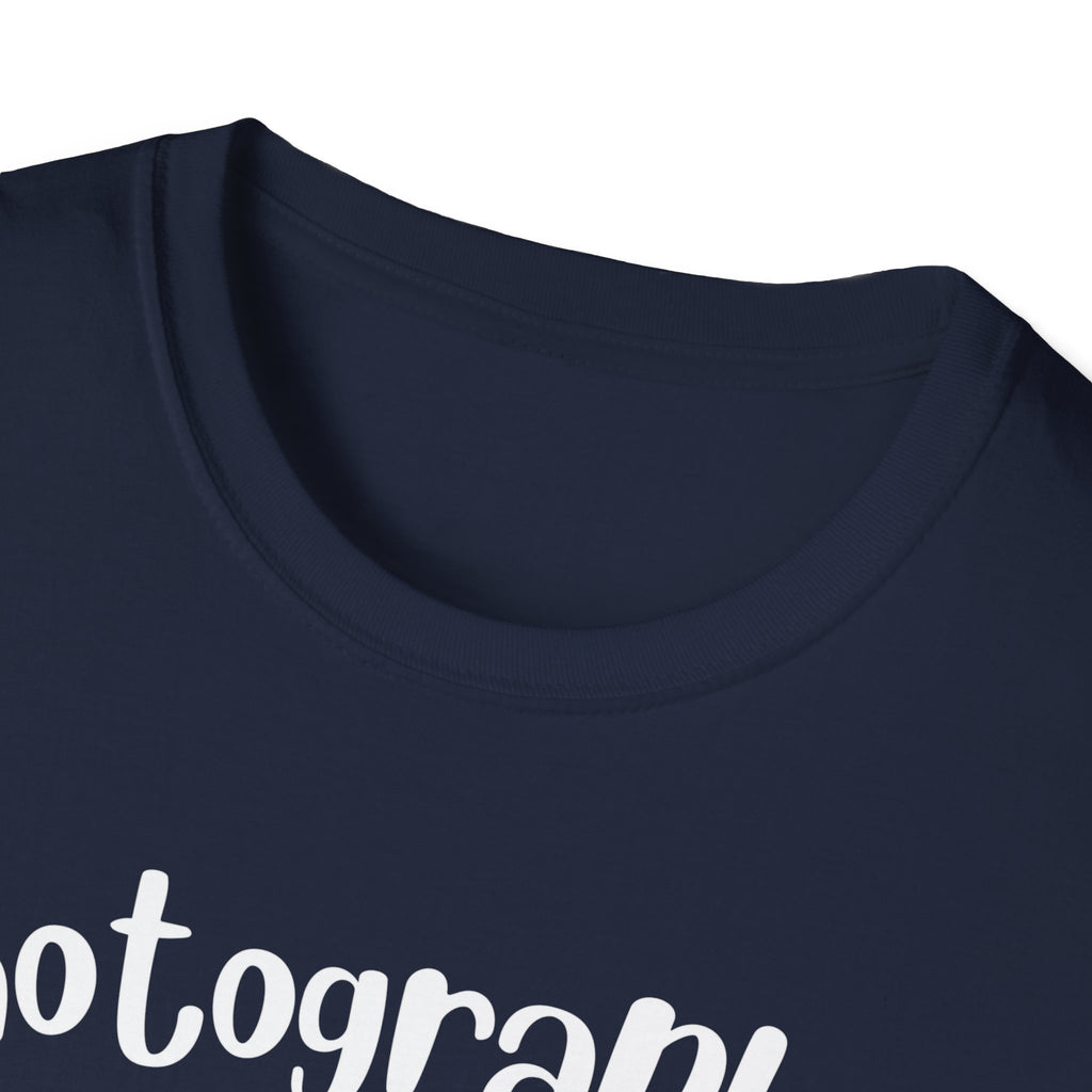 Photographer Camera Retroscript Graphic T‑Shirt