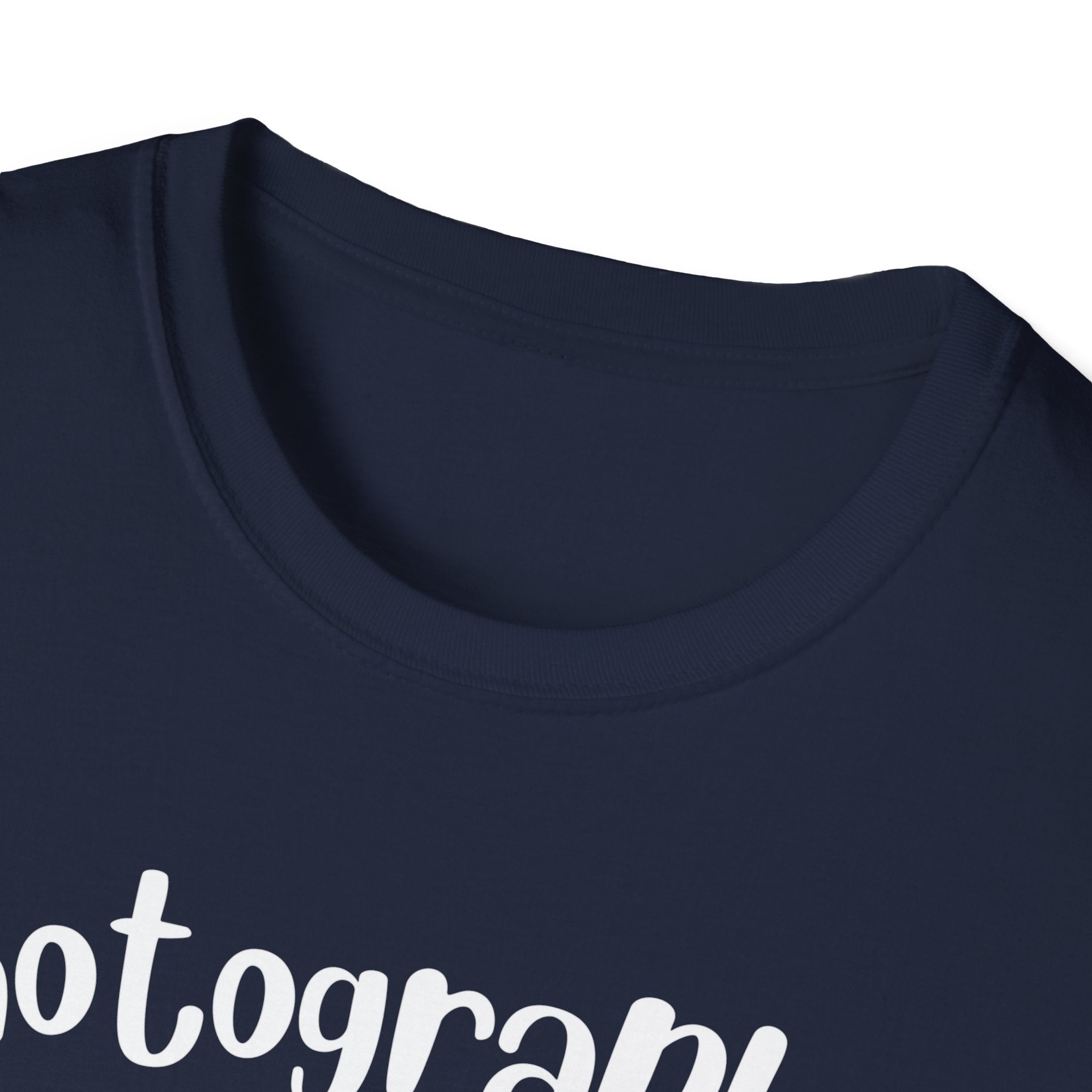 Photographer Camera Retroscript Graphic T‑Shirt