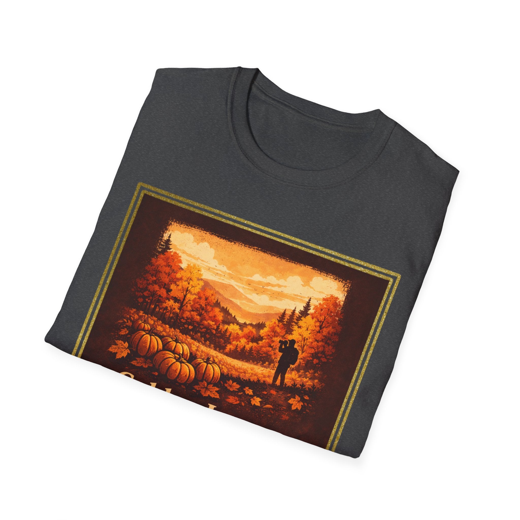 Golden Leaves & Shutter Clicks T-Shirt