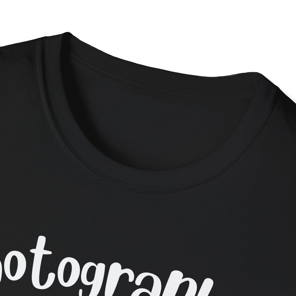 Photographer Camera Retroscript Graphic T‑Shirt
