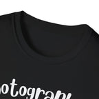 Photographer Camera Retroscript Graphic T‑Shirt