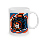 Northwest Coast Style Ceramic Mug — Bold Raven Art Coffee Cup (11oz/15oz)