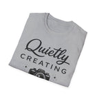 Quietly Creating Camera T-Shirt