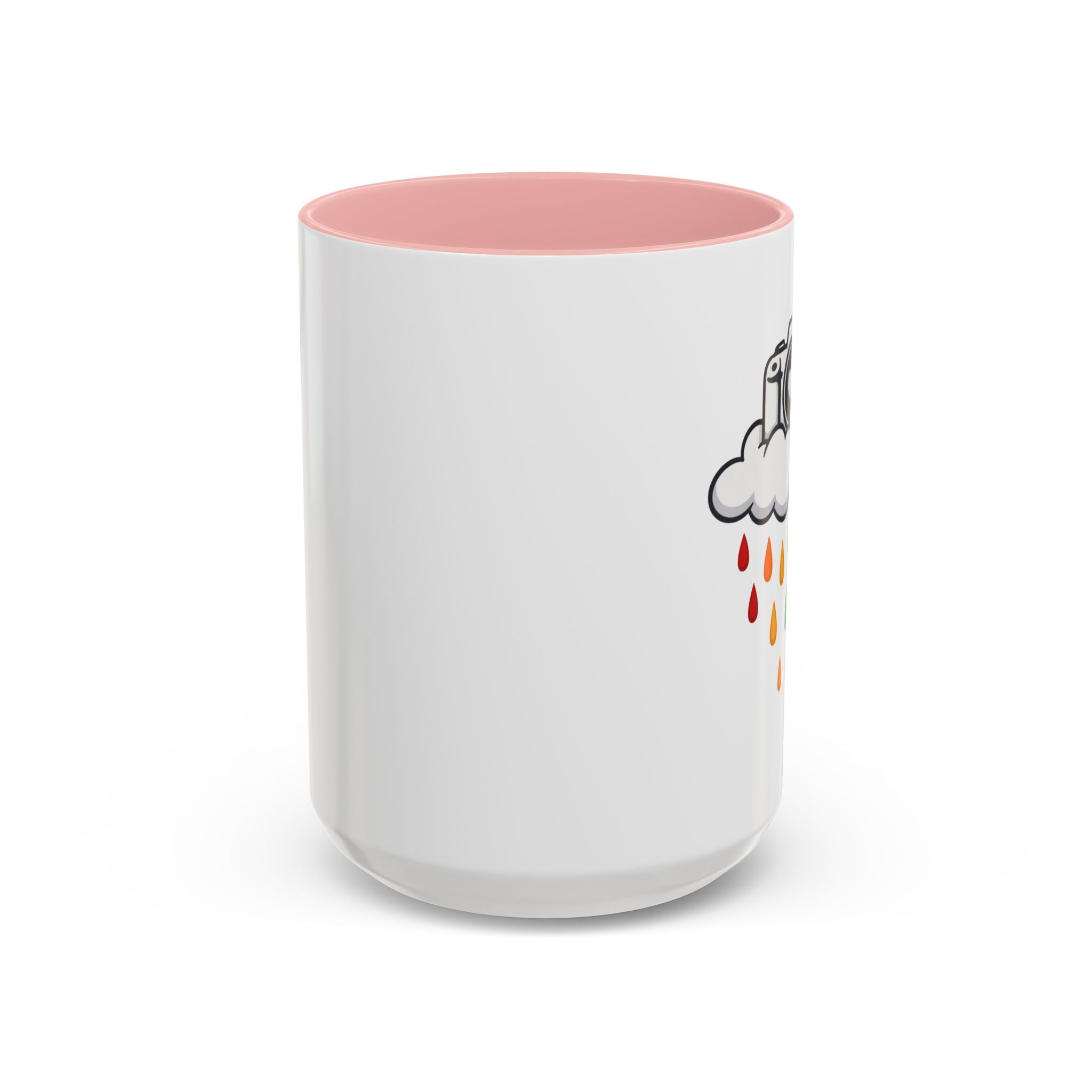Rainbow Camera Coffee Mug — Photography Lover Accent Mug (11/15oz)