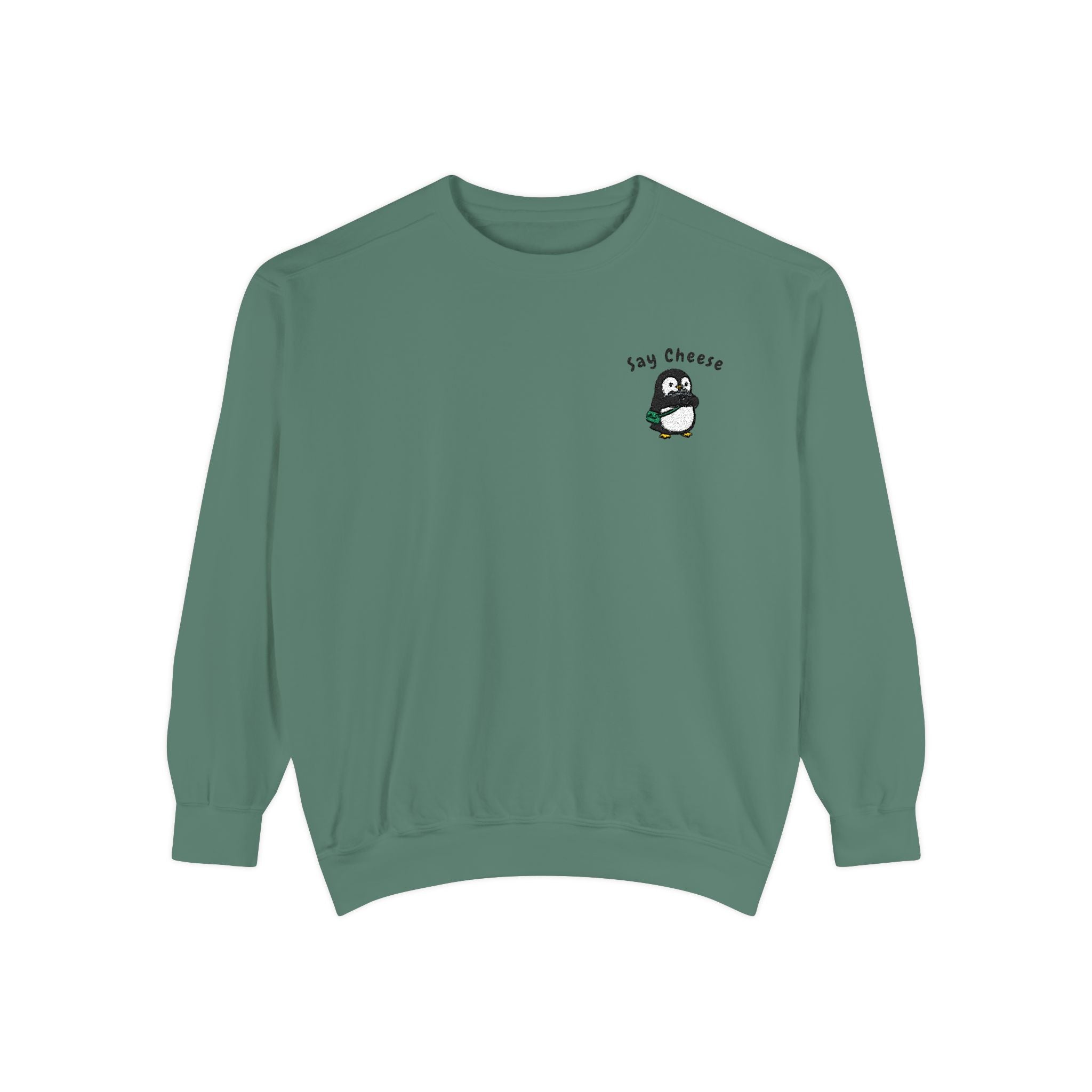 Say Cheese Penguin Sweatshirt