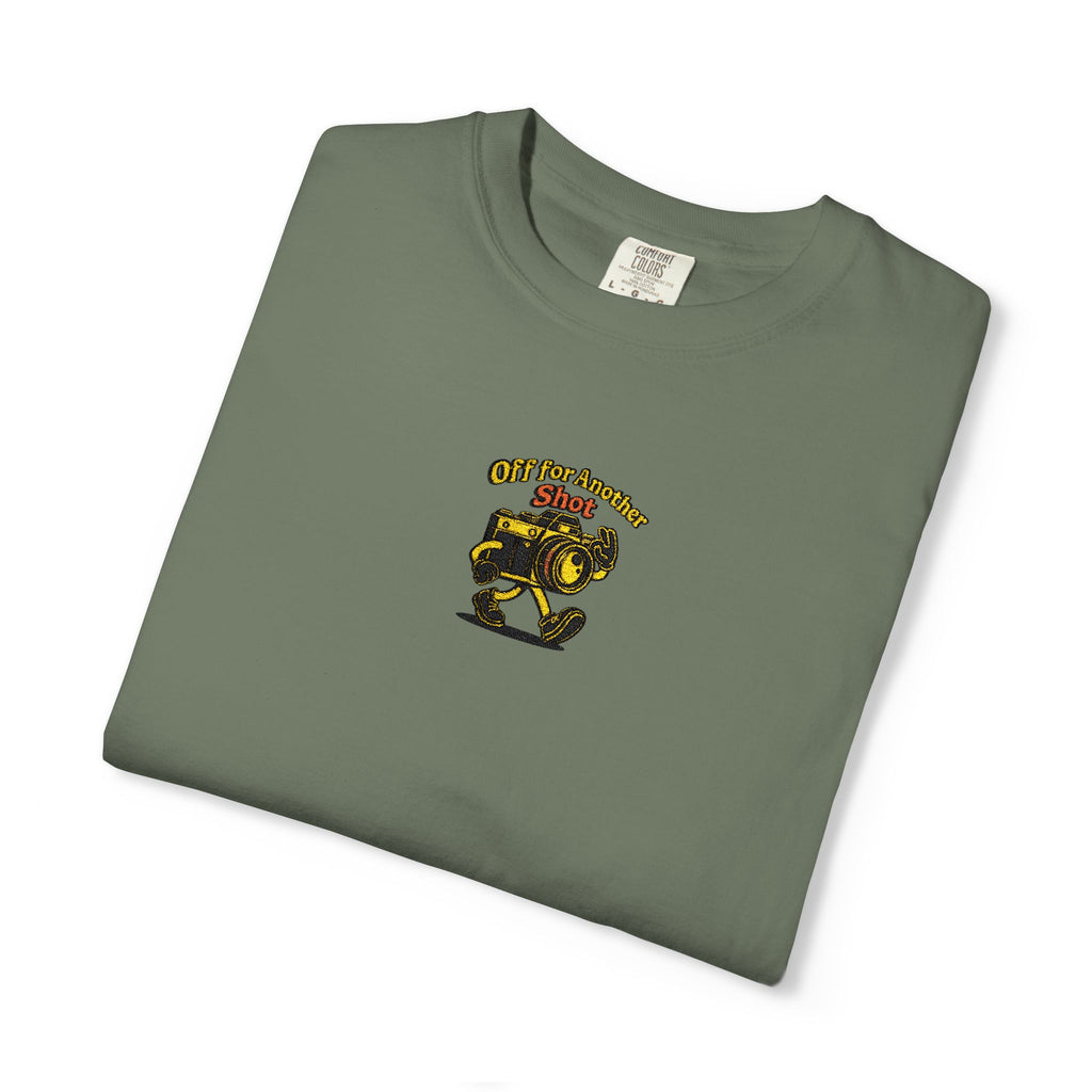 Off For Another Shot Embroidery T-shirt