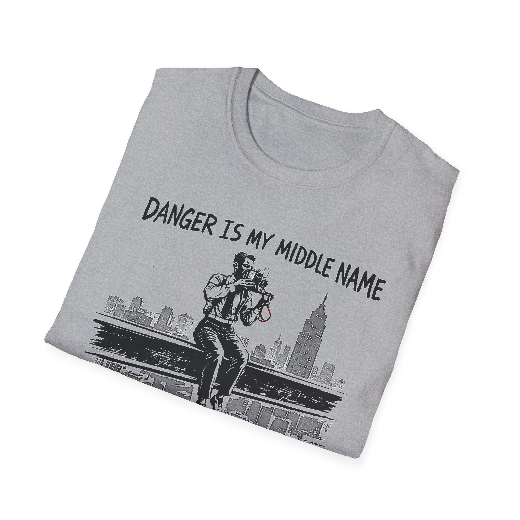 Danger Is My Middle Name and Photography Is My Passion T-Shirt