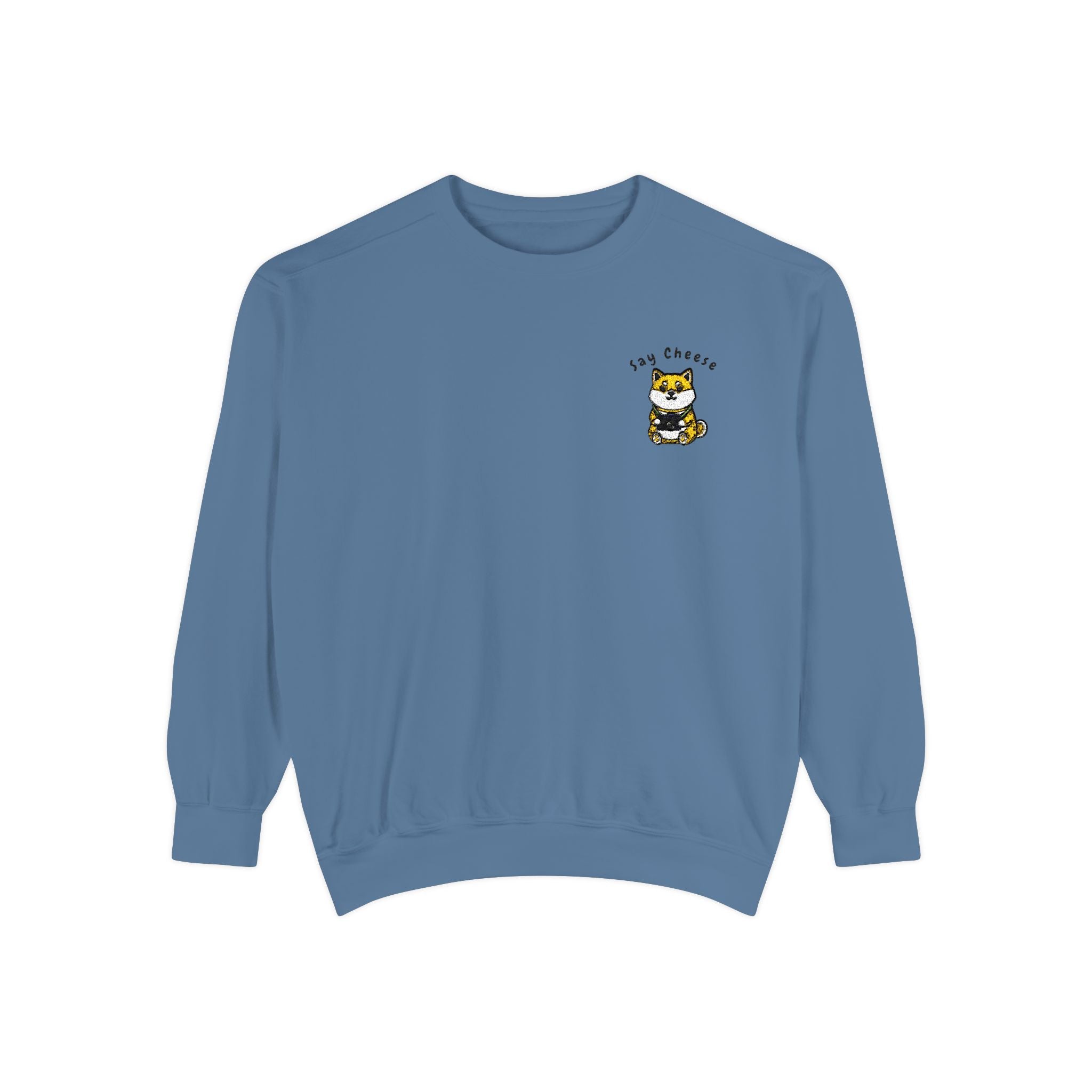 Say Cheese Shibu Inu Dog Sweatshirt