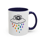 Rainbow Camera Coffee Mug — Photography Lover Accent Mug (11/15oz)