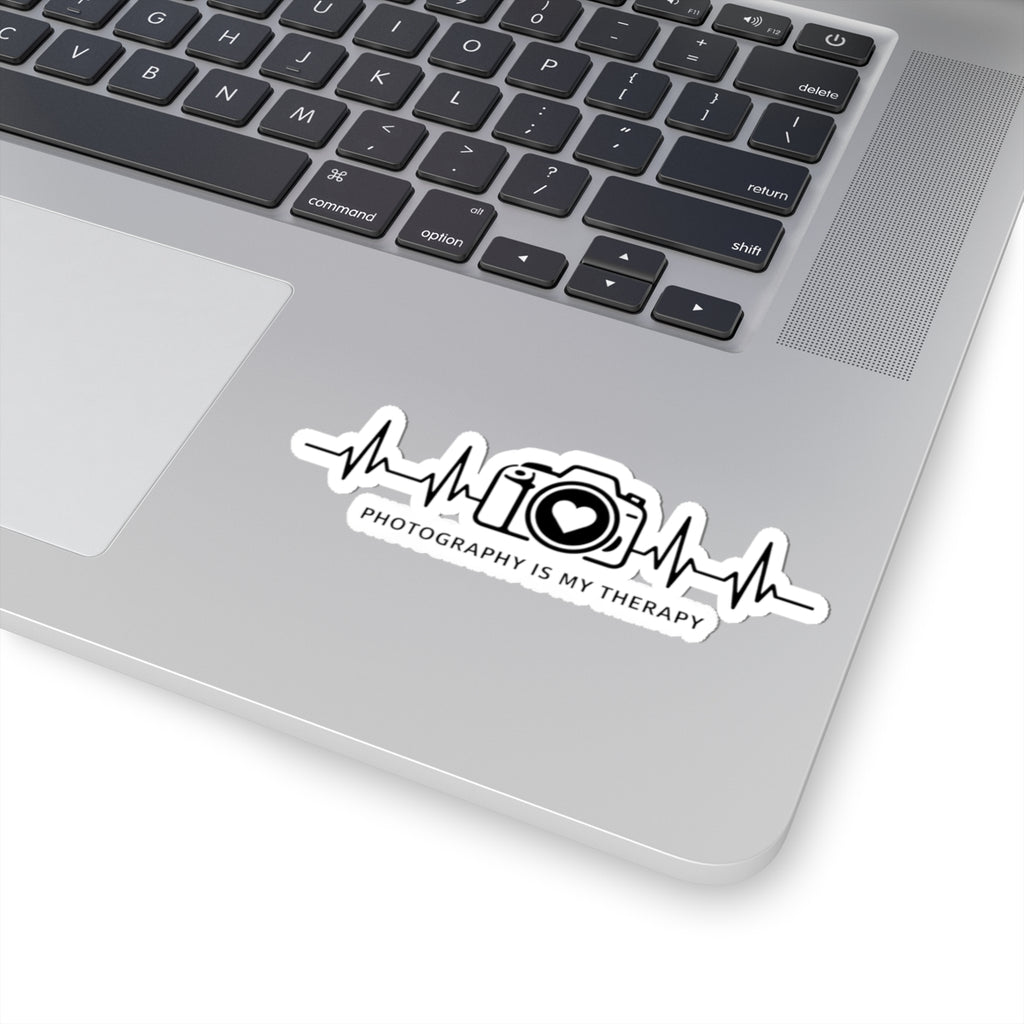 Kiss-Cut Sticker Photography is my therapy