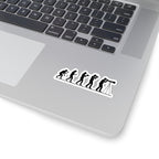 Chicken with Camera Kiss-Cut Sticker — Cute Photographer Chick Sticker for Laptops, Journals, and Gifts