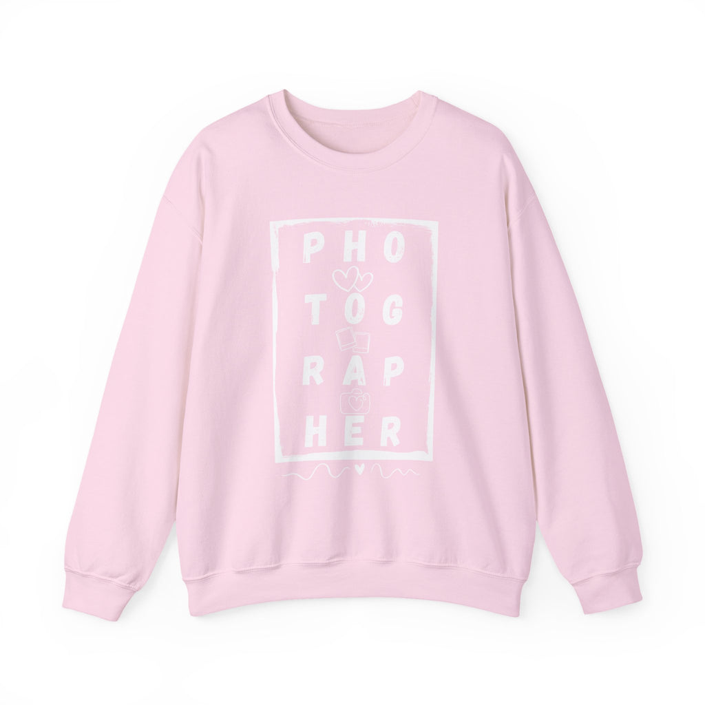 Photographer Graphic Crewneck Sweatshirt
